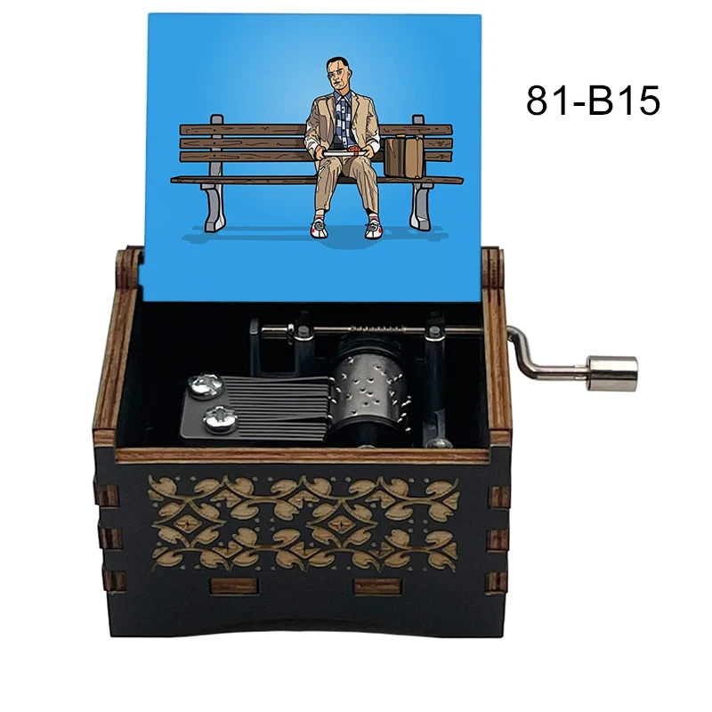 Forrest Gump Music Box Carousel Gift For Christmas Movie Fans Home Decor