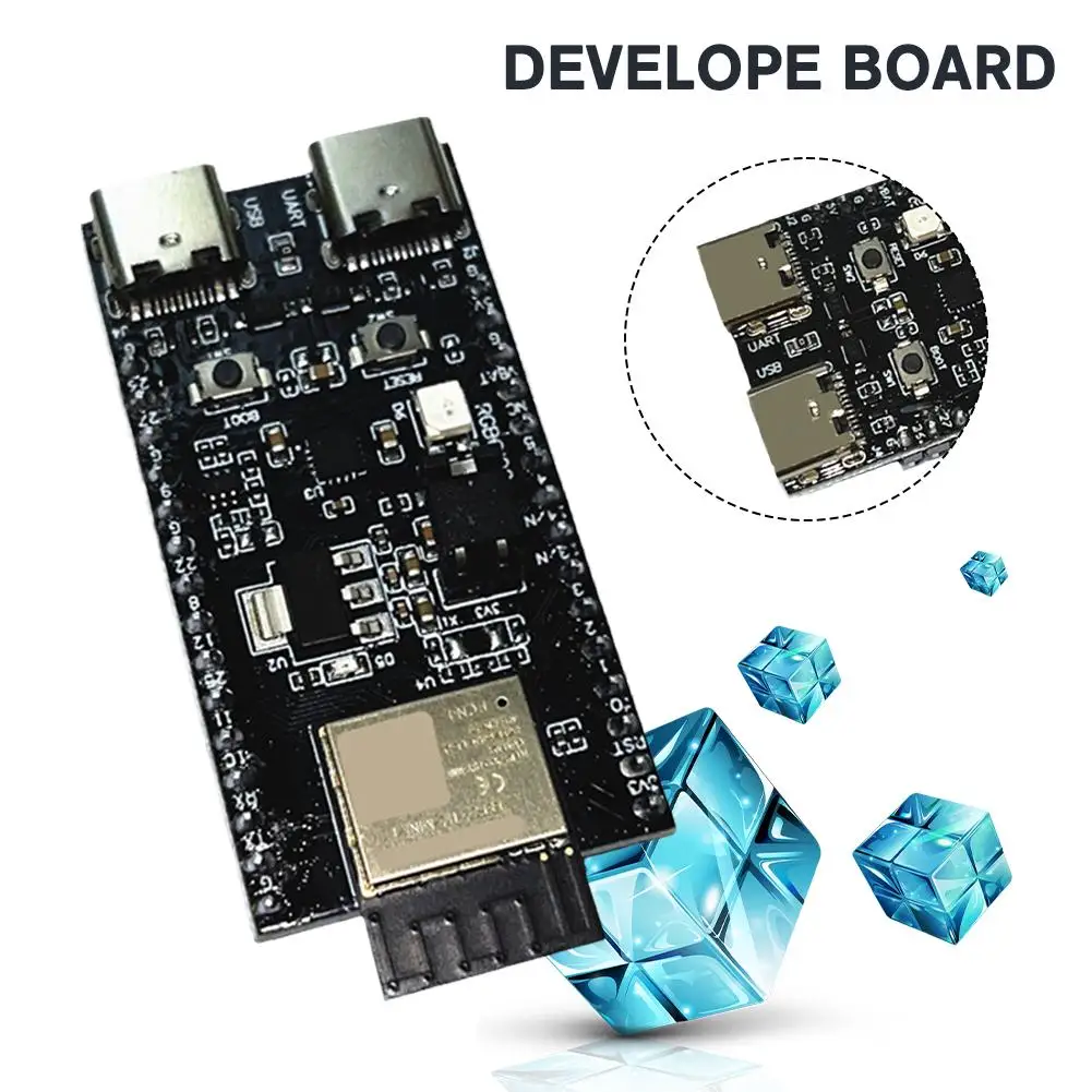 ESP32-H2-DevKitM    H2 ø ,  ׺ BLE ESP32-H2 ESP32-H2-DevKitM-1-N4 ESP32-H2-MINI-1, 1 