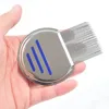 3 Styles Stainless Steel Terminator Lice Comb Kids Hair Rid Headlice Super Density Teeth Remove Nits Comb Nit Free 5