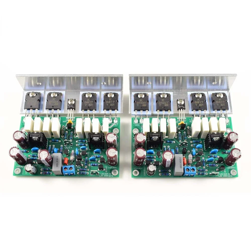 DLHiFi-2pcs-LJM-HI-END-L20-VER-10-Stereo-HiFi-Power-Amplifier-Finished ...