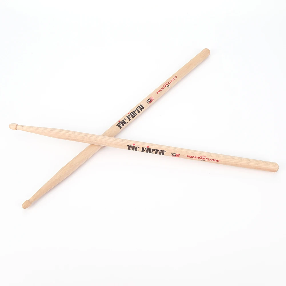 Description Picture 6 of itemBeginners Drumsticks Professional Wooden Drum Sticks Wood Tip Drumsticks American Hickory Drumsticks Percussion Accessories