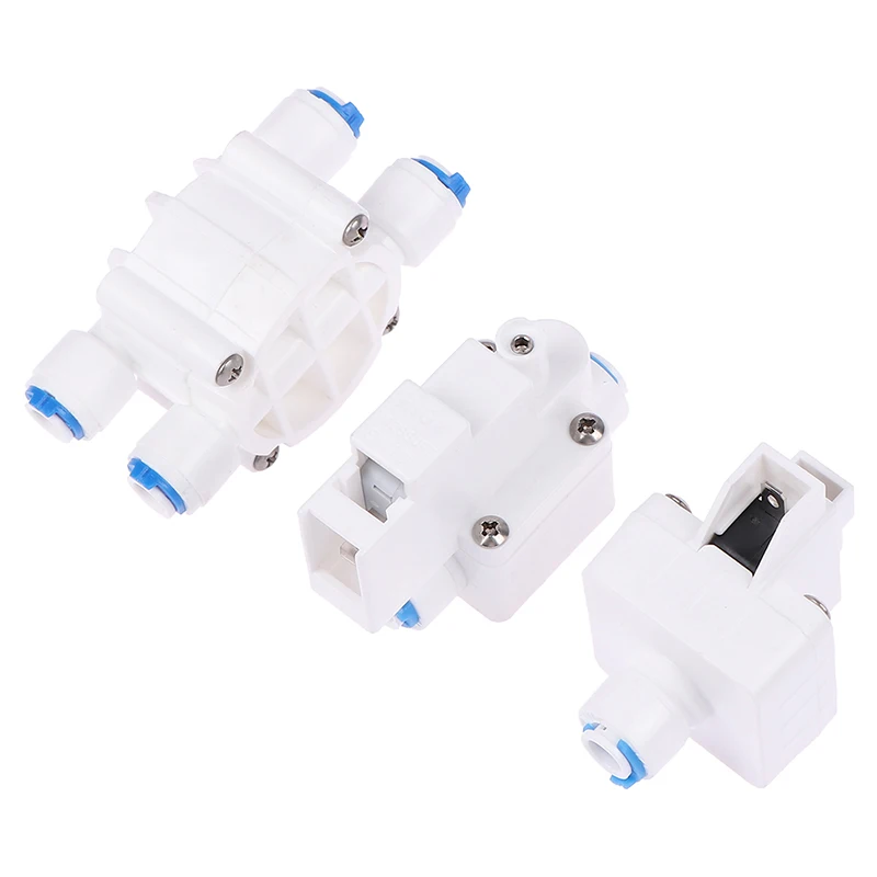 RO Water Tank High / Low Pressure Switch Normally Closed / Open 1/4" OD Hose Connection For Reverse Osmosis System Pump Motor