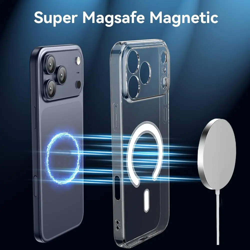Pudgy Penguins Magnetic Clear Phone Case - Sleek & Slim Wireless Cover