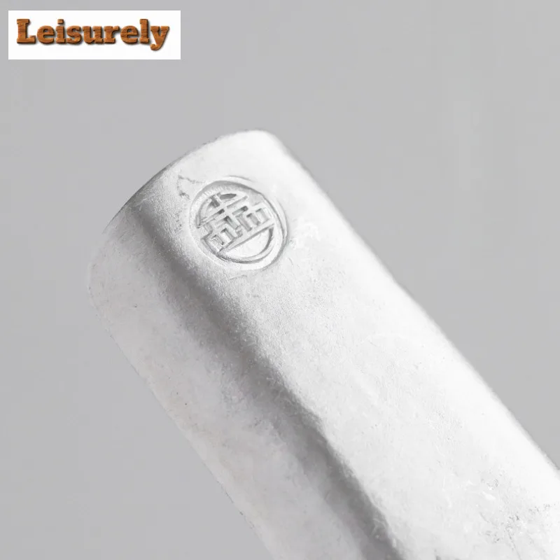 Handamde Rock Pattern Tin Tea Scoop Creative Blackwood Ebony Handle Tea Shovel Chahe Awakening Tea Coffee Ladle Cafes Ornaments