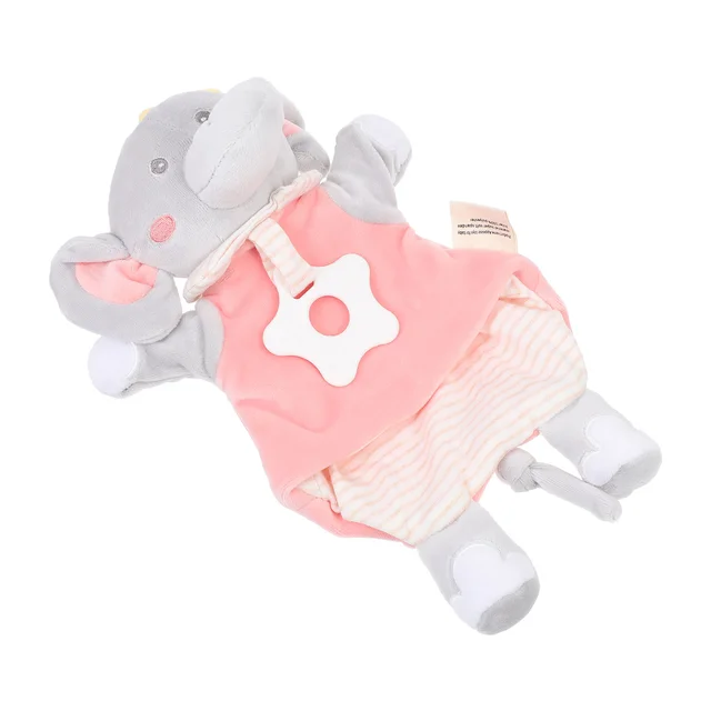 Baby Soothing Doll Cartoon Elegant Design Soothing Hand Puppet Appease Towel 6