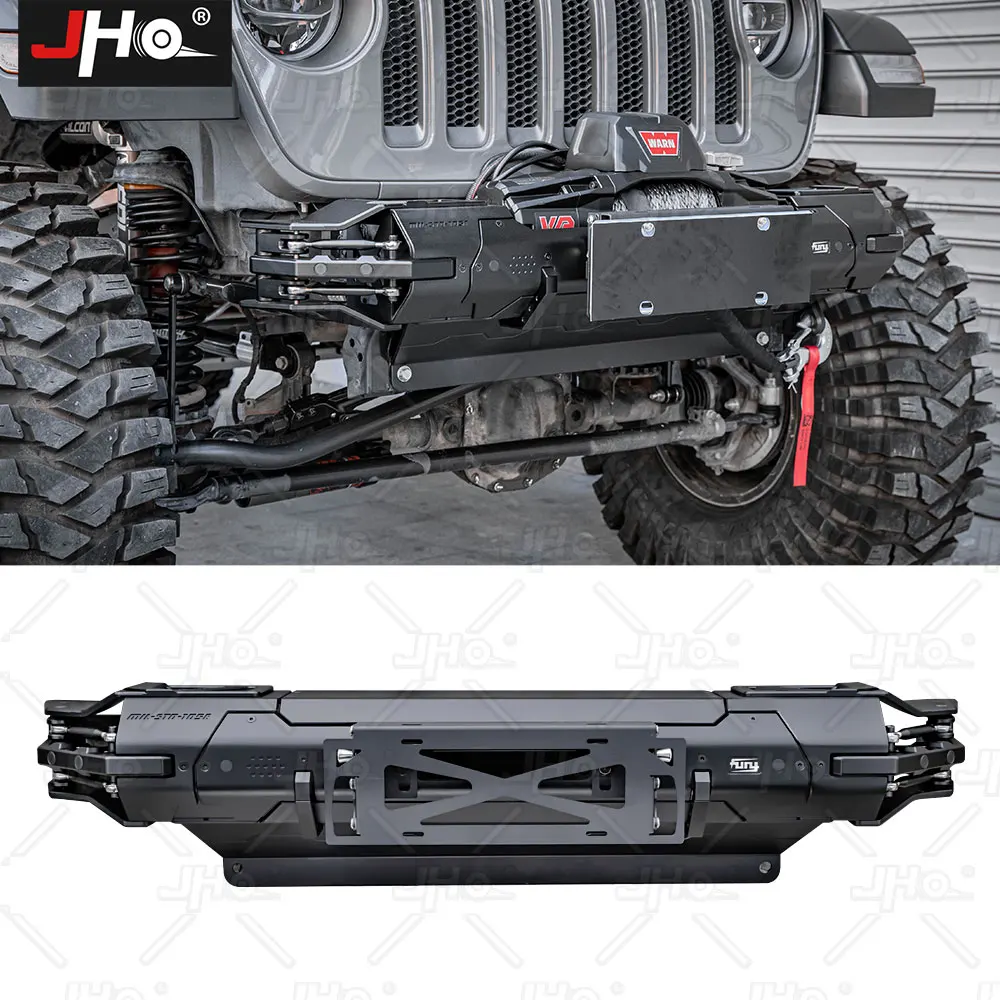 JHOMagnesiumAluminumAlloyFrontBumperWinchMountingBracketfor