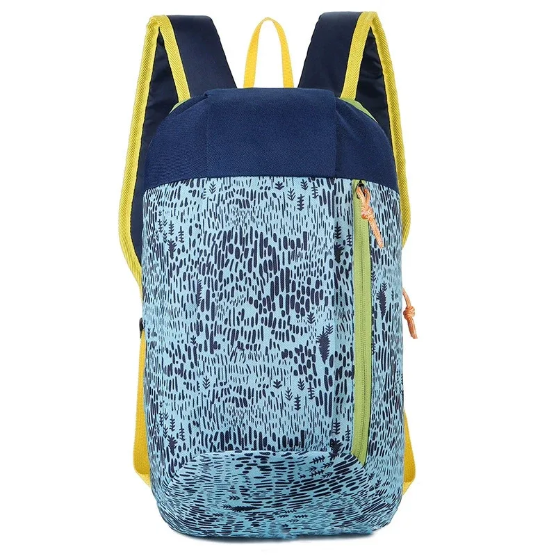 Outdoor bicycle lightweight backpack, hiking and jogging sports bag, camouflage travel and leisure bag