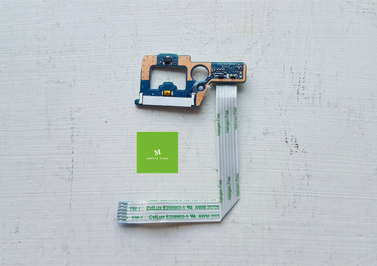 

Оригинальная панель кнопки питания для HP Pavilion 15-CB 15-CB060SA, кабель ПЕРЕКЛЮЧАТЕЛЯ ВКЛ./ВЫКЛ. DAG75APBAD0