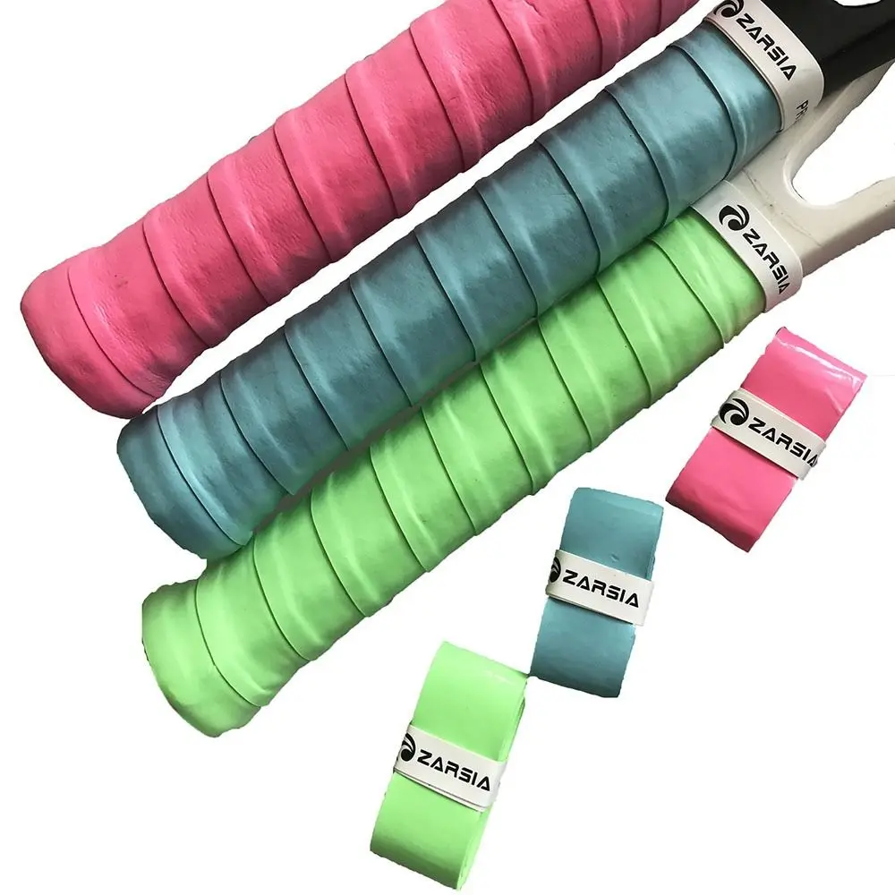 1Pcs Anti-slip Band Grip Tape Tennis Squash Racket Windings Over Bicycle Handle Badminton Sweatband Shock Absorption