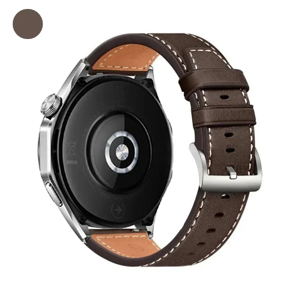 Premium Leather Wristband with Multiple Color Options - 20/22mm