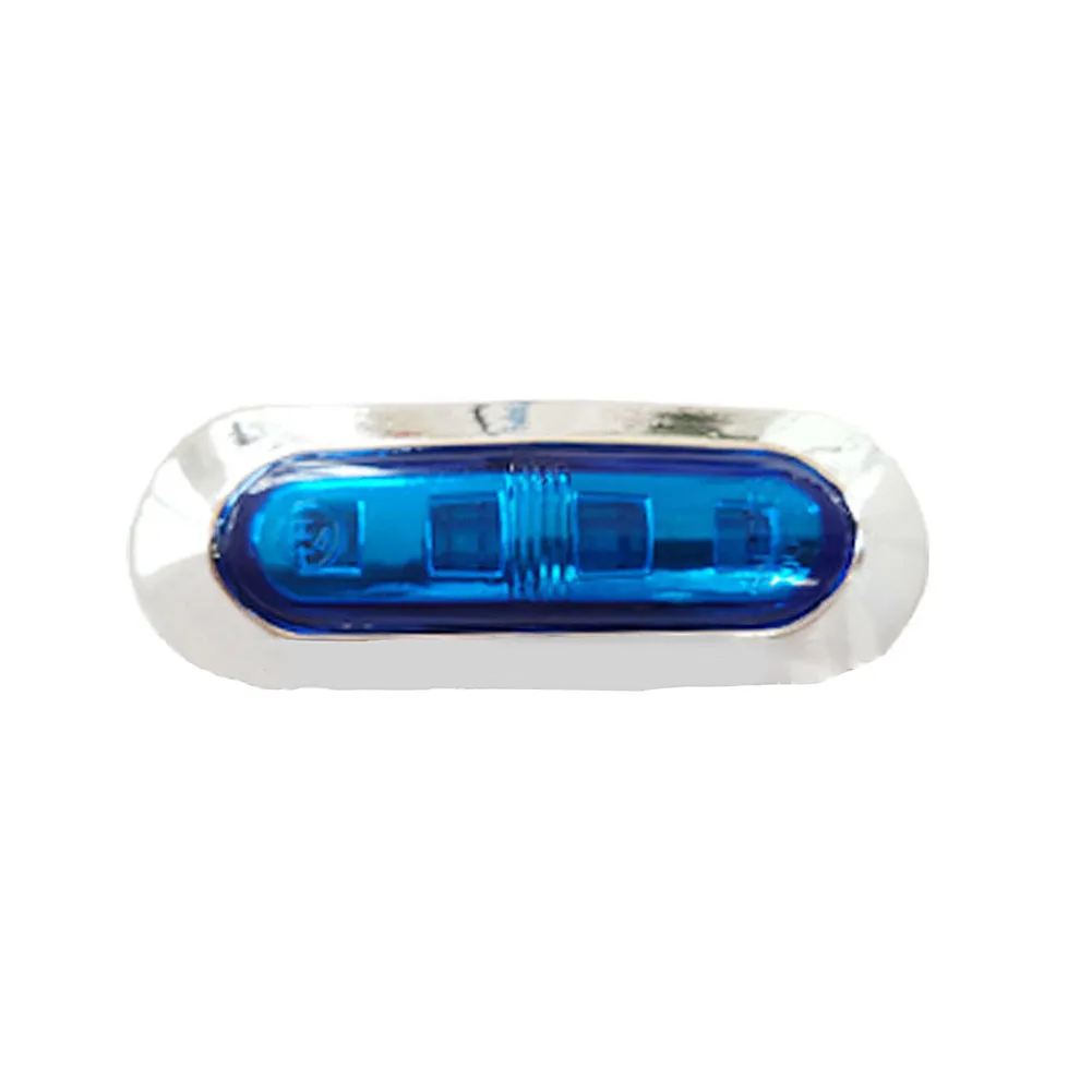 4xMarine Boat LED Courtesy Lights Cabin Deck Walkway Stair Light Blue