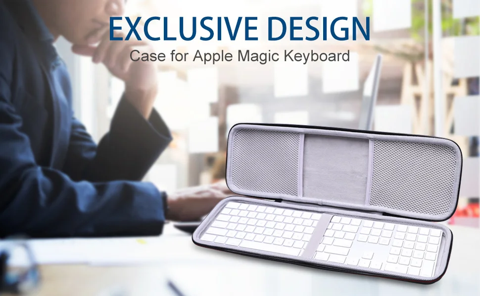 mágico de apple com teclado numérico saco