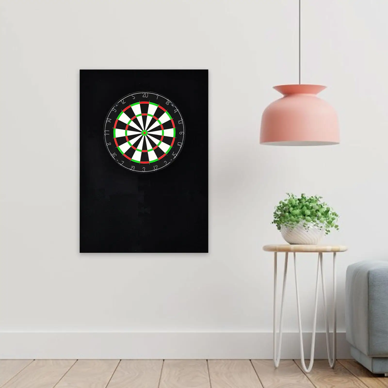 

Dartboard Surround EVA защищает стены и не оставляет следов