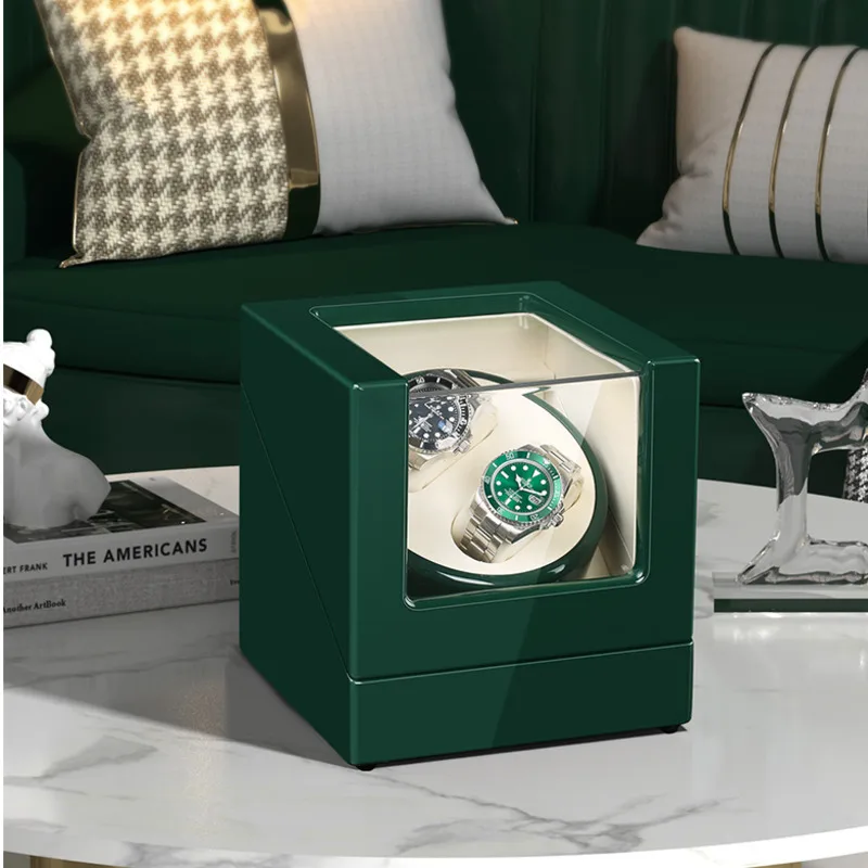 

Organizer Boxes Light Luxury Self-shake Watch Device Display Box Watch Box Home Silent Watch Converter Anti-magnetic