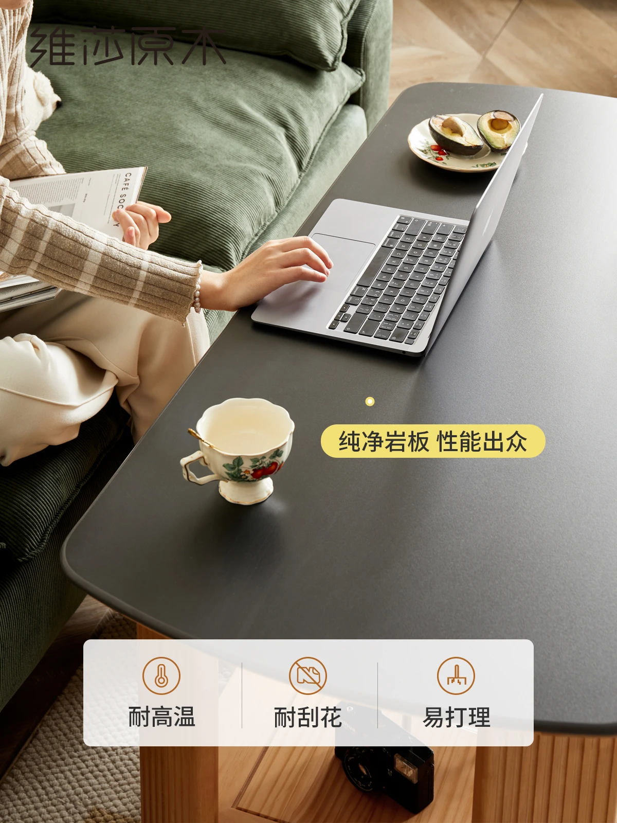 

Маленький обеденный стол, современный роскошный простой чайный столик, Скандинавская каменная тарелка для маленькой квартиры, чайный столик