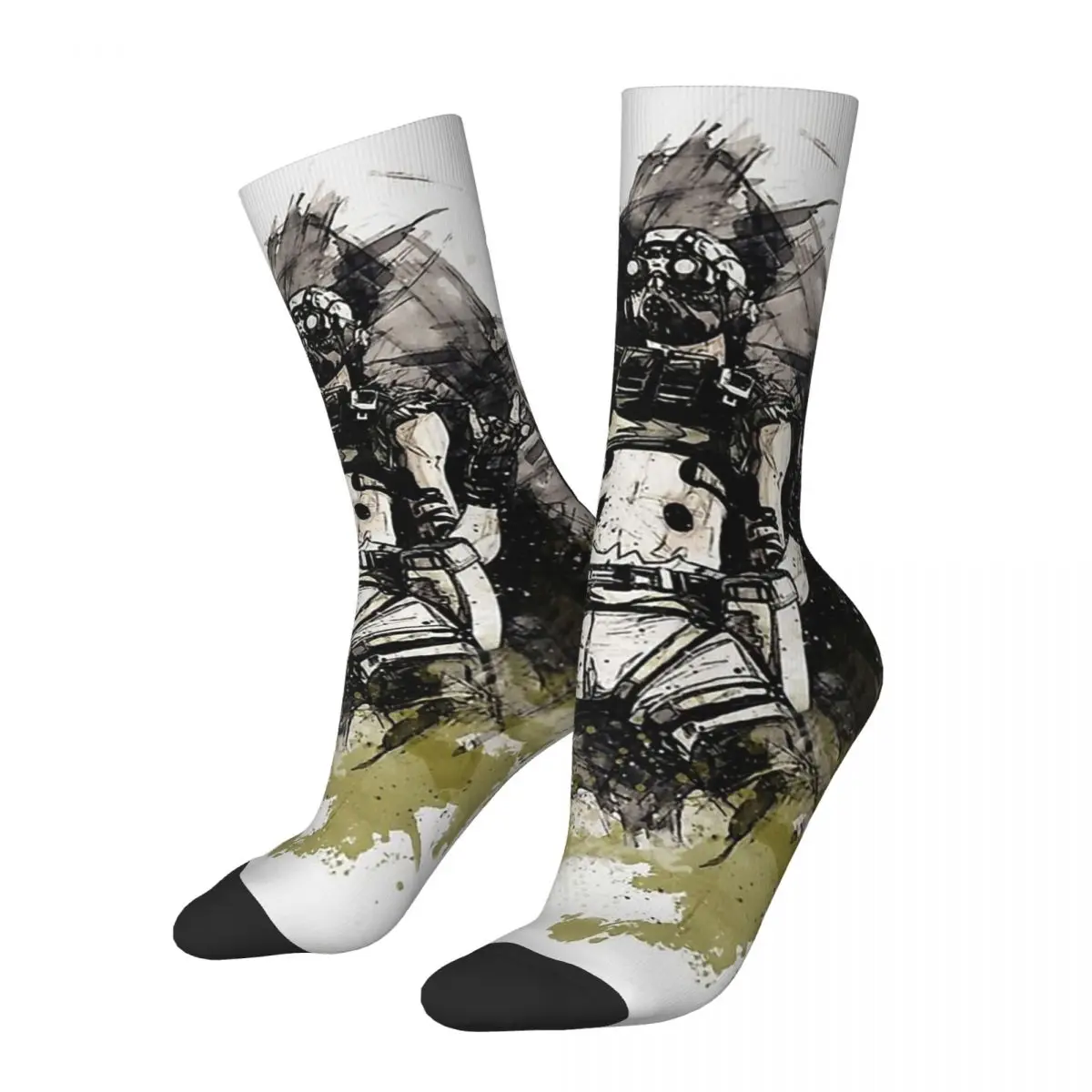 

Funny Crazy Sock for Men Octane Hip Hop Vintage Apex Legend Happy Quality Pattern Printed Boys Crew Sock Novelty Gift