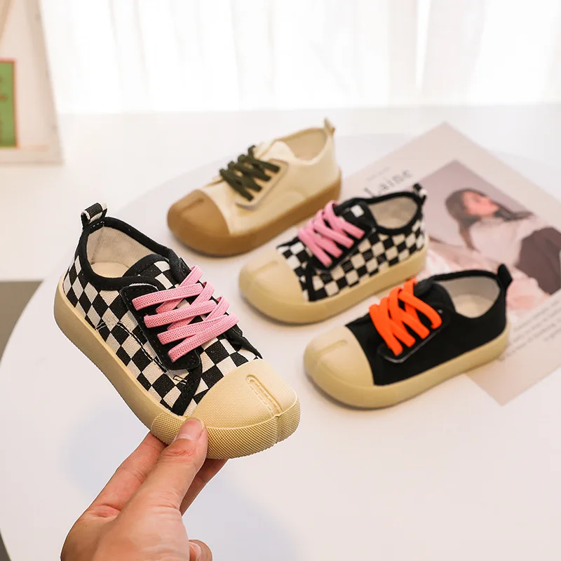

Tenis Fashion Sneakers Kids Spring Girls' Comfortable Canvas Shoes Boys' Casual Sports Shoes Brand Baby Walking Shoes Zapatillas