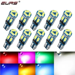 T5 LED Auto Dashboard and Interior Indicator Lights (2 - Pack) - 12V (10 pieces)