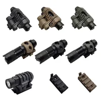 Tactical Airsoft Strobe Consant Momentary Helmet Lamp With white Scout light Helmet Lamp FAST Hunting Helmet Flashlight 2