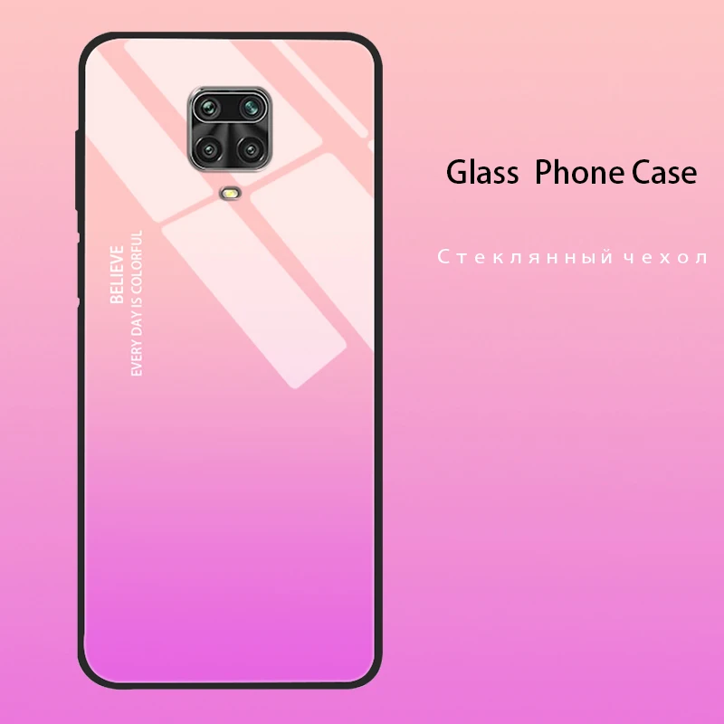 Premium Tempered Glass Hard Case with TPU Bumper
