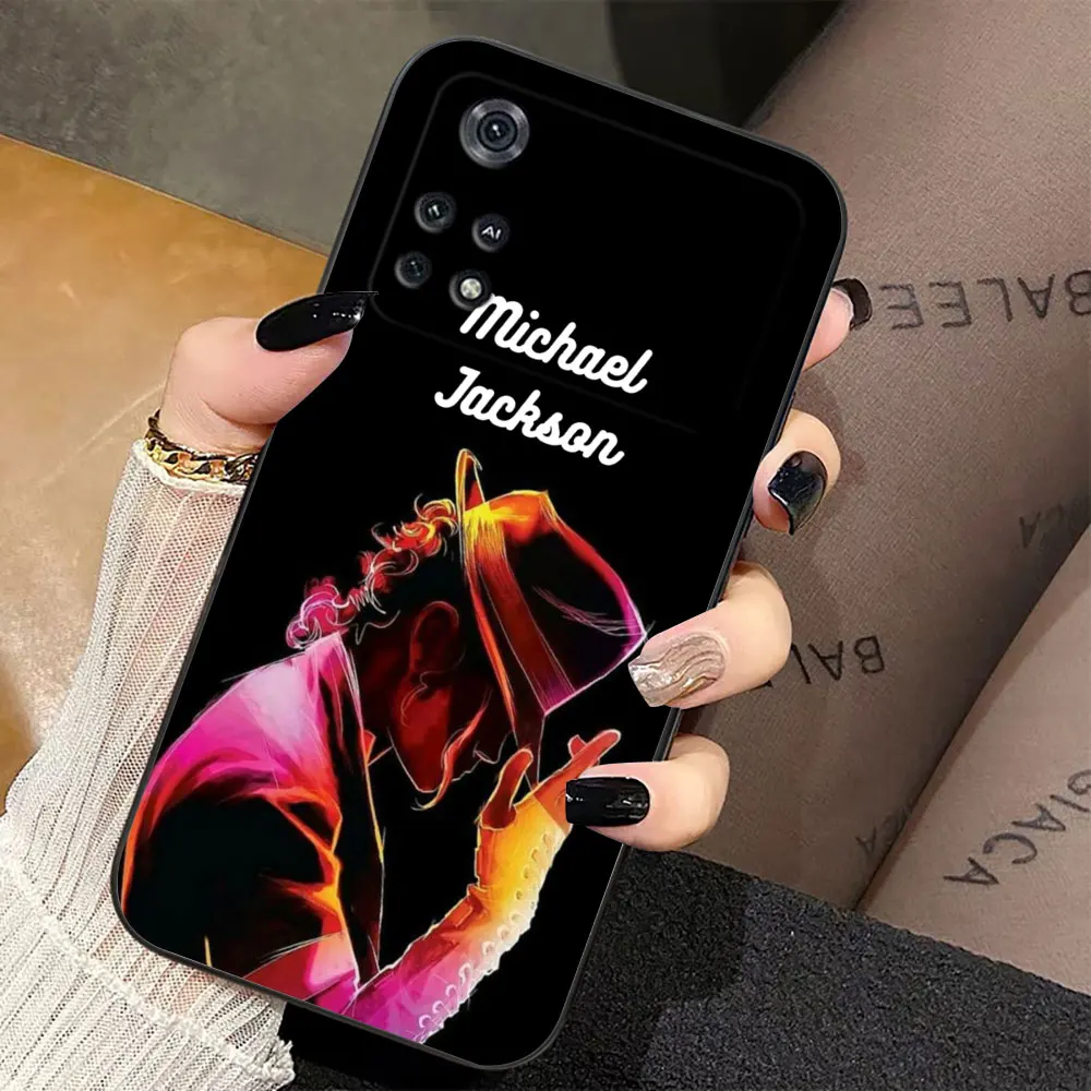 Stylish MJ Michael Jackson Cover Phone Case - Customizable Shell