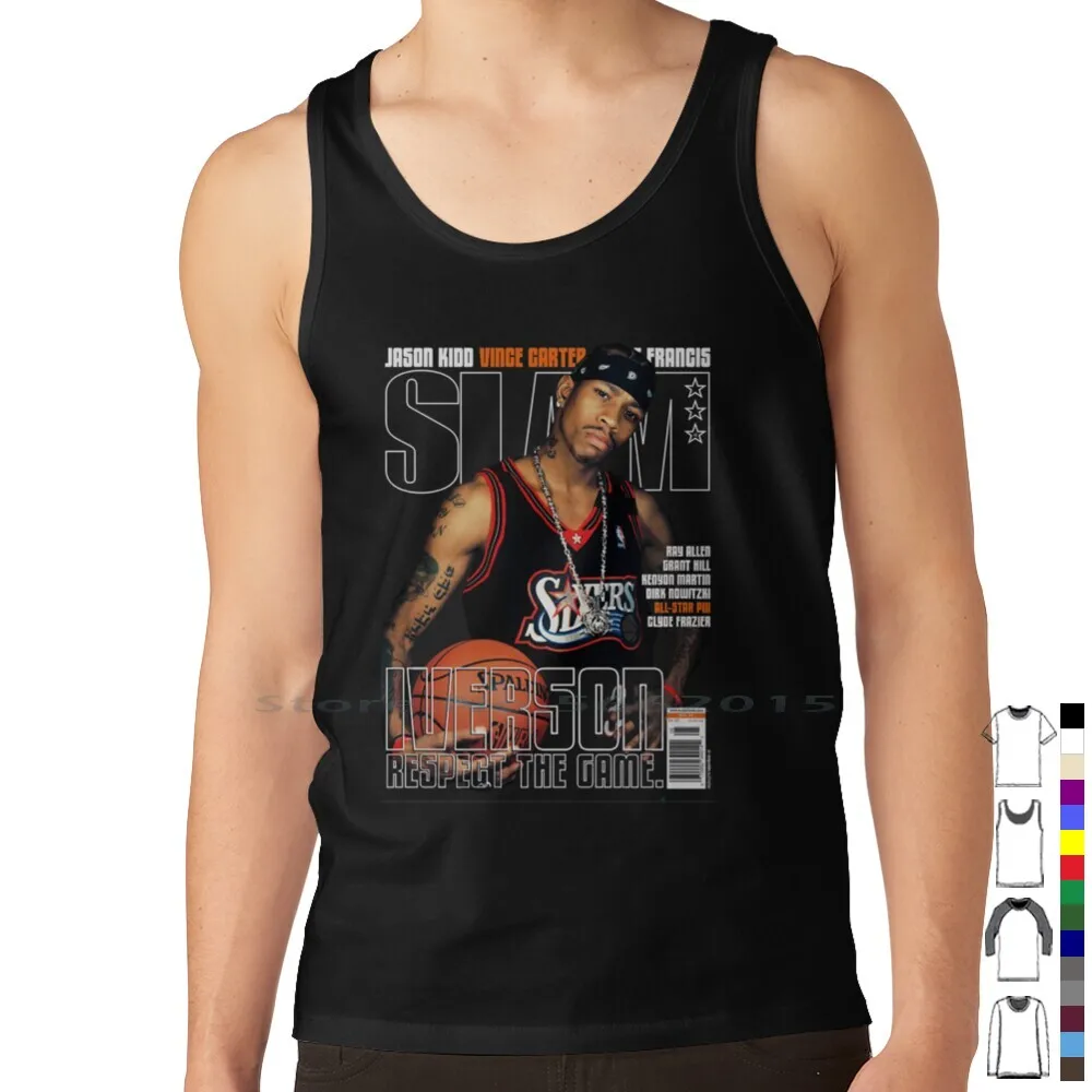 Allen Iverson Classic T Shirt 100% Cotton Allen Iverson Classic