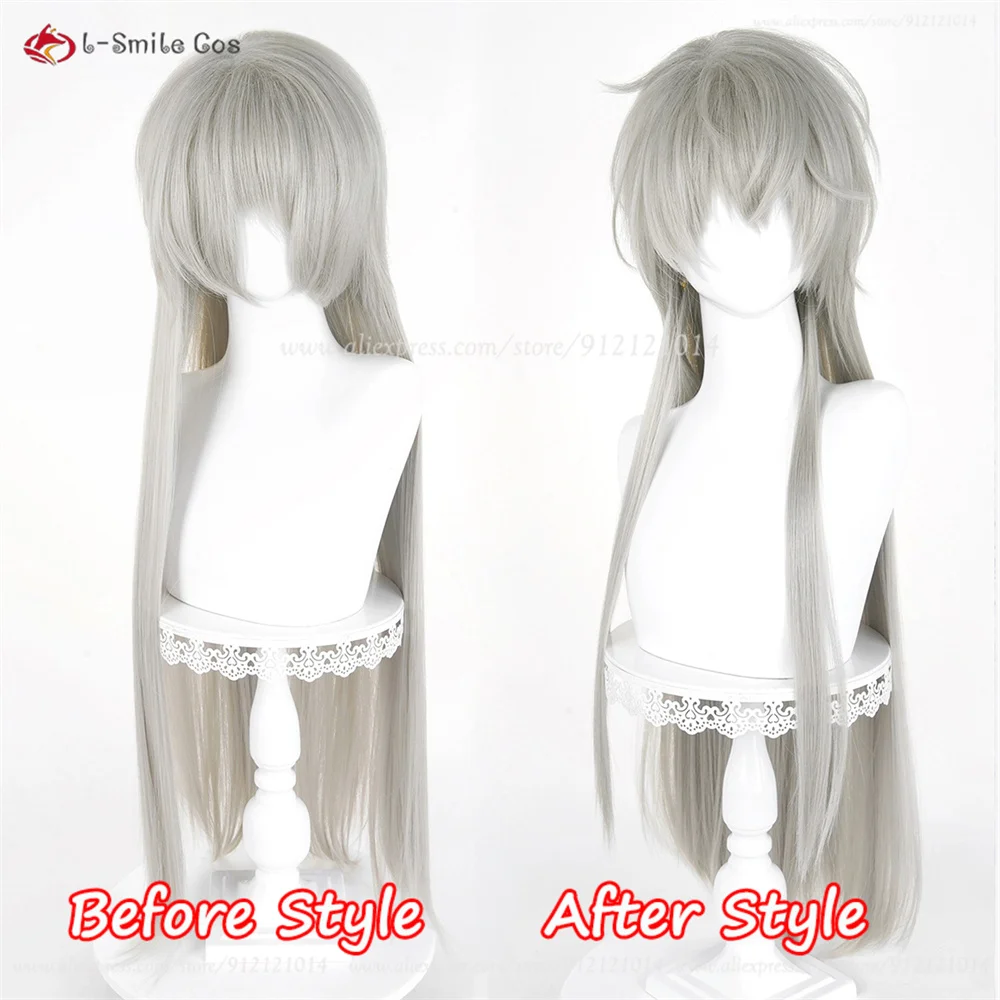 Long Hair Rafayel Xavier Sylus Zayne Caleb Cosplay Perücke für Damen und Herren, hitzebeständig, synthetisch, Halloween 16