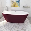 Acrylic Bathtub Shower Room Usage 1600mm Length Big Space Enjoy Bath Time 2