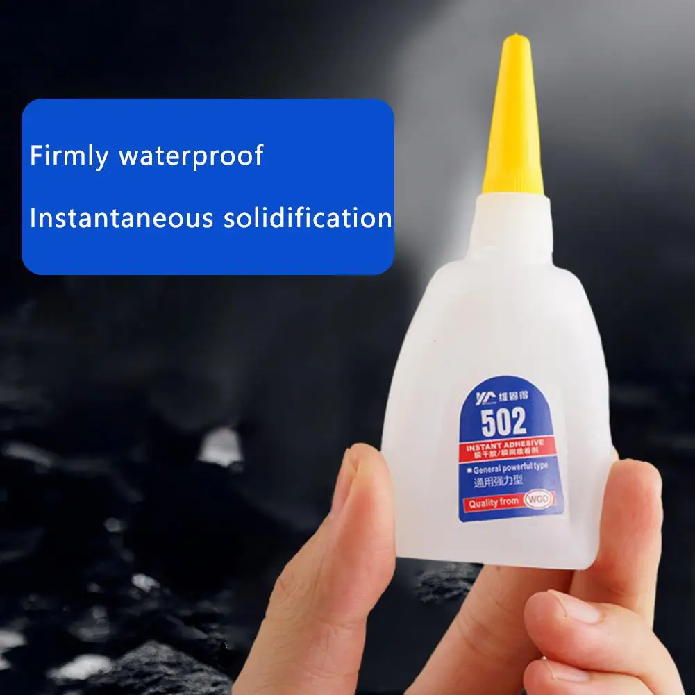 Instant Quick Drying Cyanoacrylate Adhesive for Leather Rubber Wood Metal