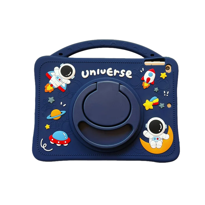 Children's Cartoon Unicorn Silicone Tablet Case with Stand