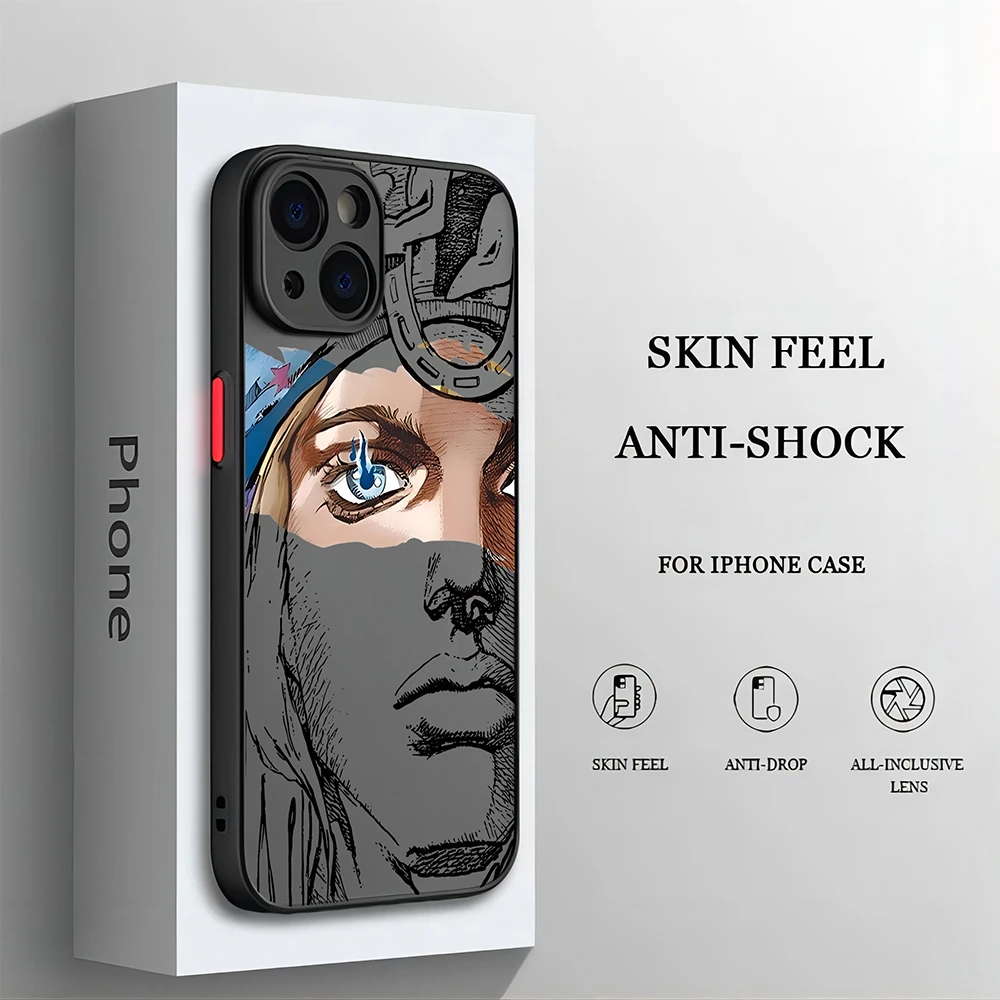 Stylish Anime-Inspired Gyro Zeppeli Phone Case