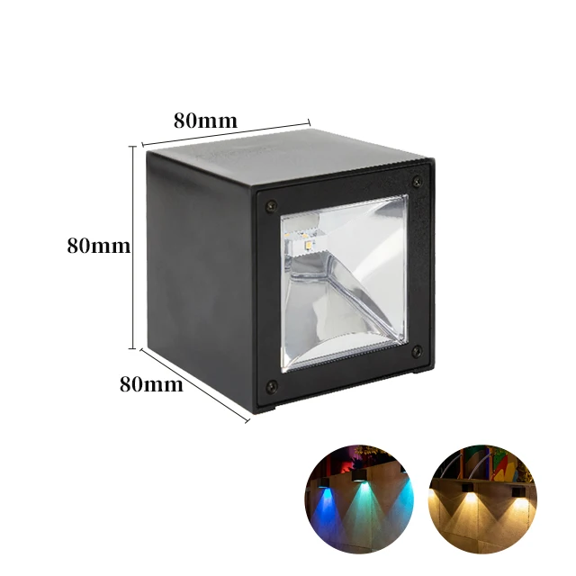 1pcs warm and rgb