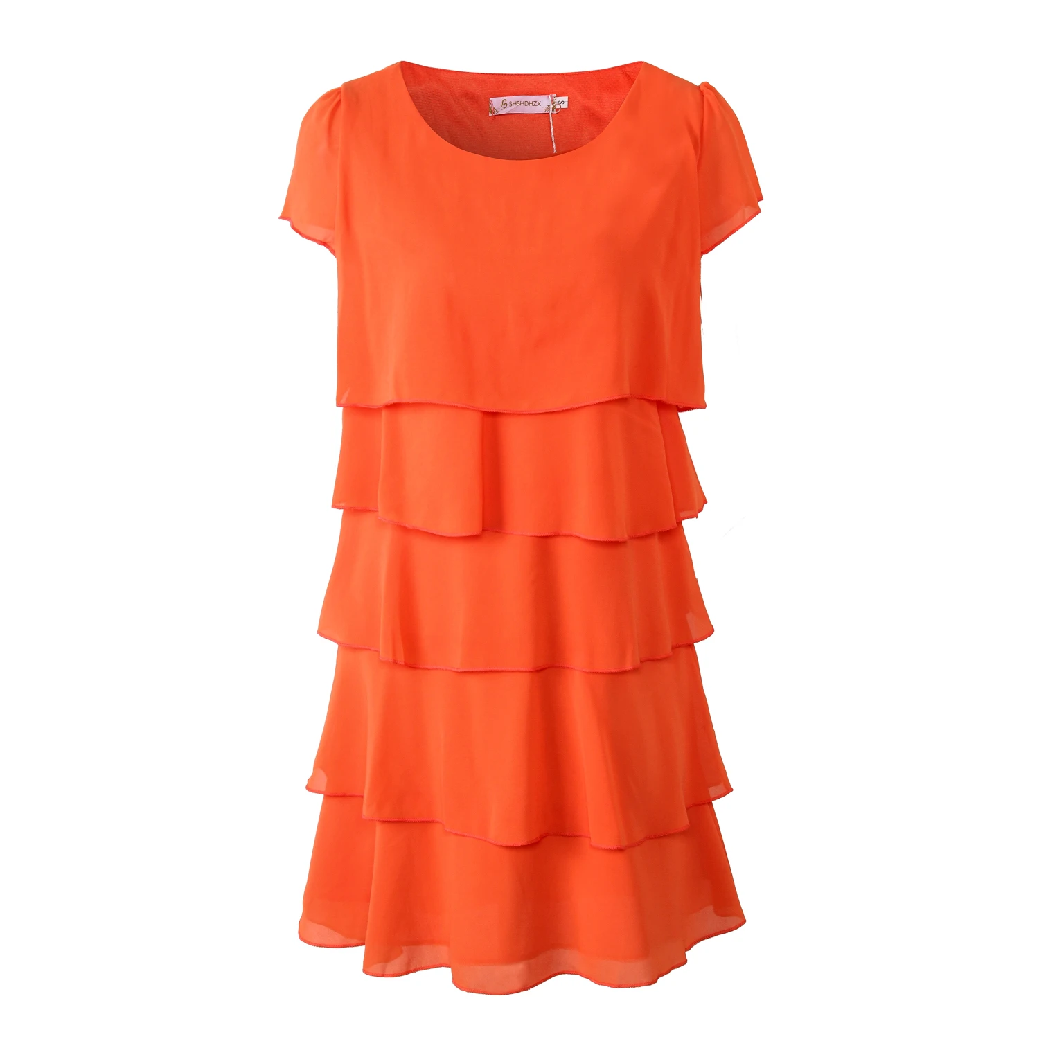 Elegant Tiered Chiffon Summer Dress Sab997c61a2b74763b9004447a59fb397k