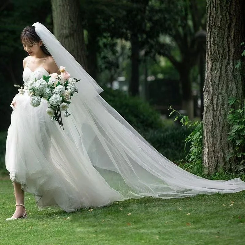 Bridal Veil Women&rsquo;s Extra Long Wedding Headpiece 1.5 * 3 Meters