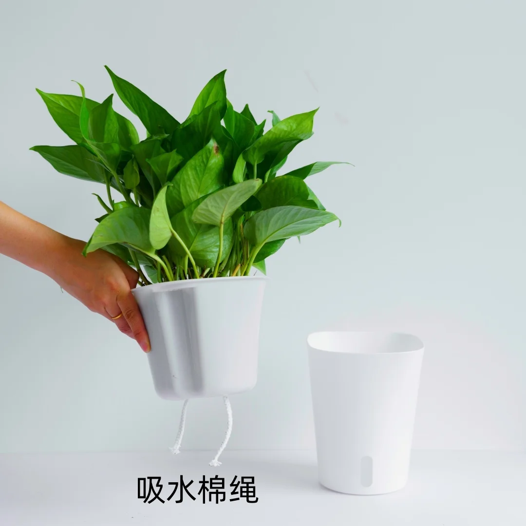 Flower Pot Plant Pot Nursery Growing Container Visible Water Level Pots Drainage Hole Gardening Planting Tool