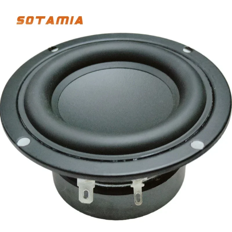 SOTAMIA 1Pcs 3 Inch Waterproof Speaker Midrange Woofer Speaker 4 Ohm 15W Hifi Music Home Theater Mid Bass Loudspeaker Subwoofer