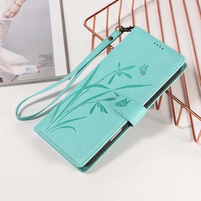 Elegant Leather Wallet Flip Phone Case with Card Holder