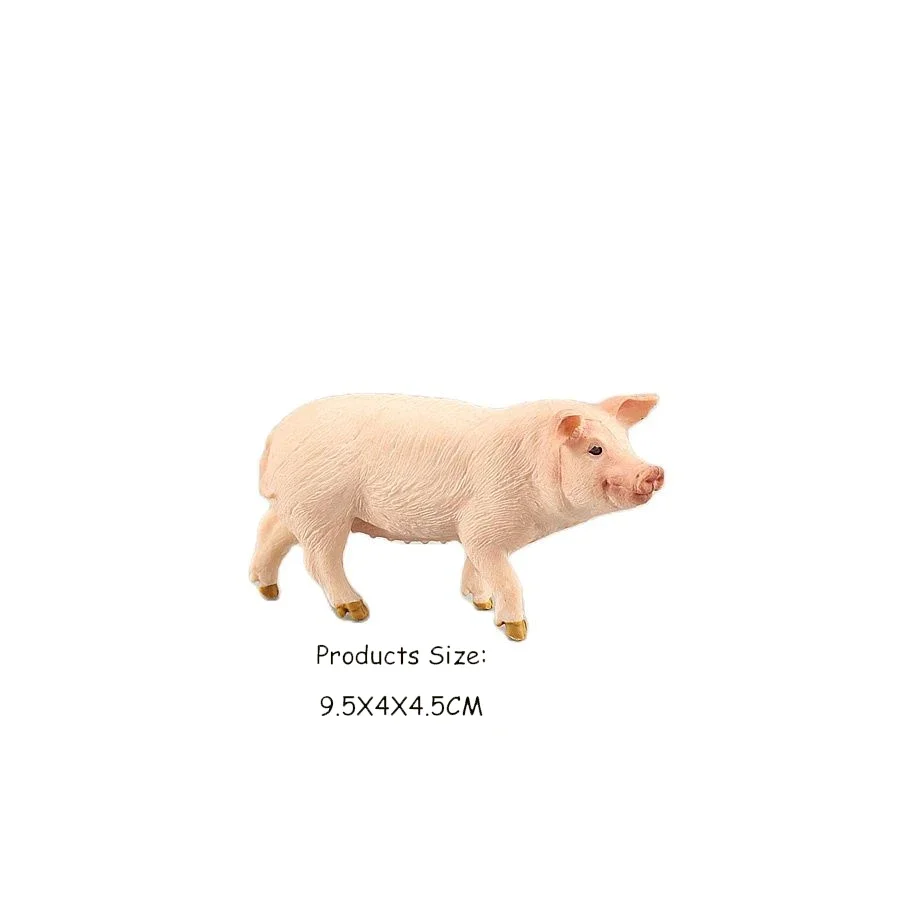 Pig Family Figurine Set - Animal Farm Toy Collection