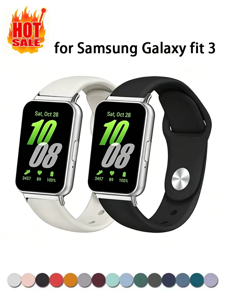 Silicone Sport Strap Wristband Bracelet for Smartwatch Accessories