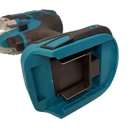 18V 2 In 1 Brushless Cordless Electric Impact Wrench 1/2Inch Power Tools 15000Amh Li Battery LED light Adapt To Makita Battery 2