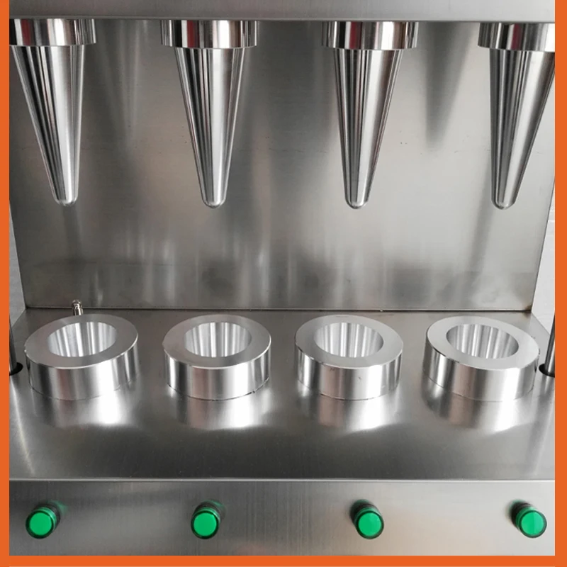 Description Picture 6 of itemThe Most Popular High Quality Fully Automatic Egg Barrel Cone Machine Stainless Steel Pizza Baking Machine