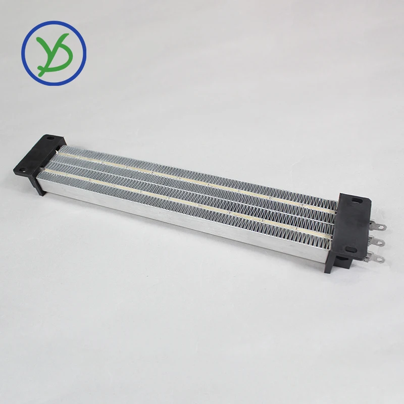 220V 2000W PTC Ceramic Air Heater With Insulated Plastic Bracket Conductive Type 242B2 297x50.5x26mm