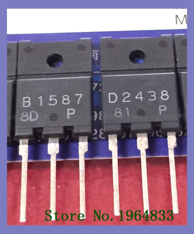 

2 шт./партия = пара 2SB1587 2SD2438
