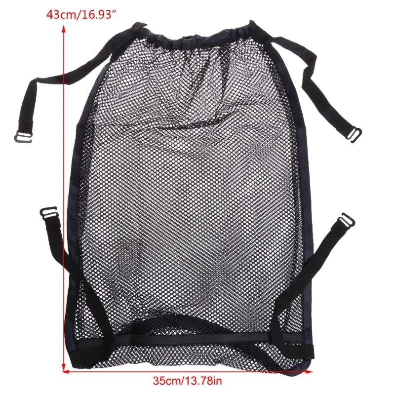 

Infant Stroller Storage Mesh Bag Accessories Trolley Net Pocket Diaper Dropship