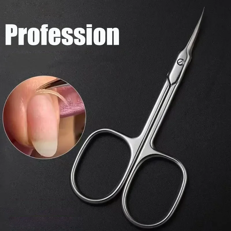 Cuticle Scissors Nail Cuticle Clippers Trimmer Dead Skin Remover Professional Nail Art Tool