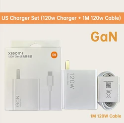 Xiaomi Hypercharge Fast Charging 120W Travel Adapter (EU) - US With 1M Cable