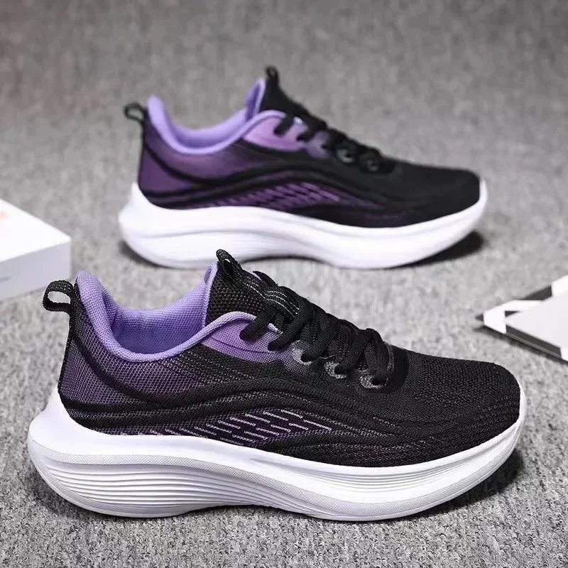 Casual Running Summer Fashion Anti Slip Hiking Mesh Breathability Athletic Shoe Tennis Woman Trend 2025 Woman Sneakers Couple