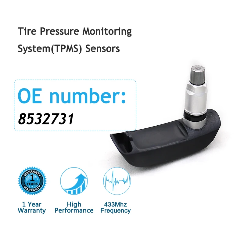 2Pcs Tpms Sensor 8532731 Sensore Di Pressione Dei Pneumatici 433Mhz Per Bmw F700Gs Enduro F800Gt Tour F800R K1600Gt R1200Gs Enduro R1200R