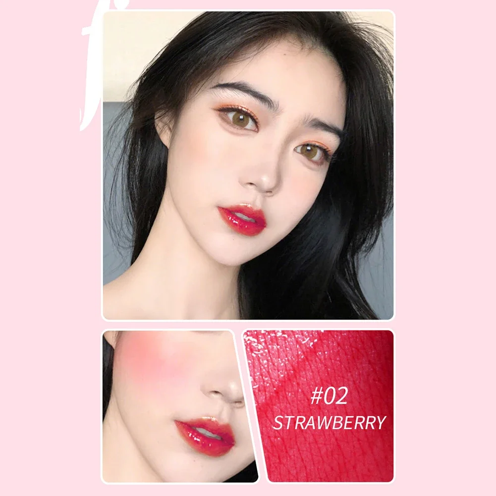 Long Lasting Fruit Liquid Lipstick Hydrating Nonstick Lip Stain_voghion.com