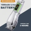 Professional Cordless Electric Low Noise Pet Hair Clipper Dog Trimmer Grooming Shaver for Dogs Cats Animals 4